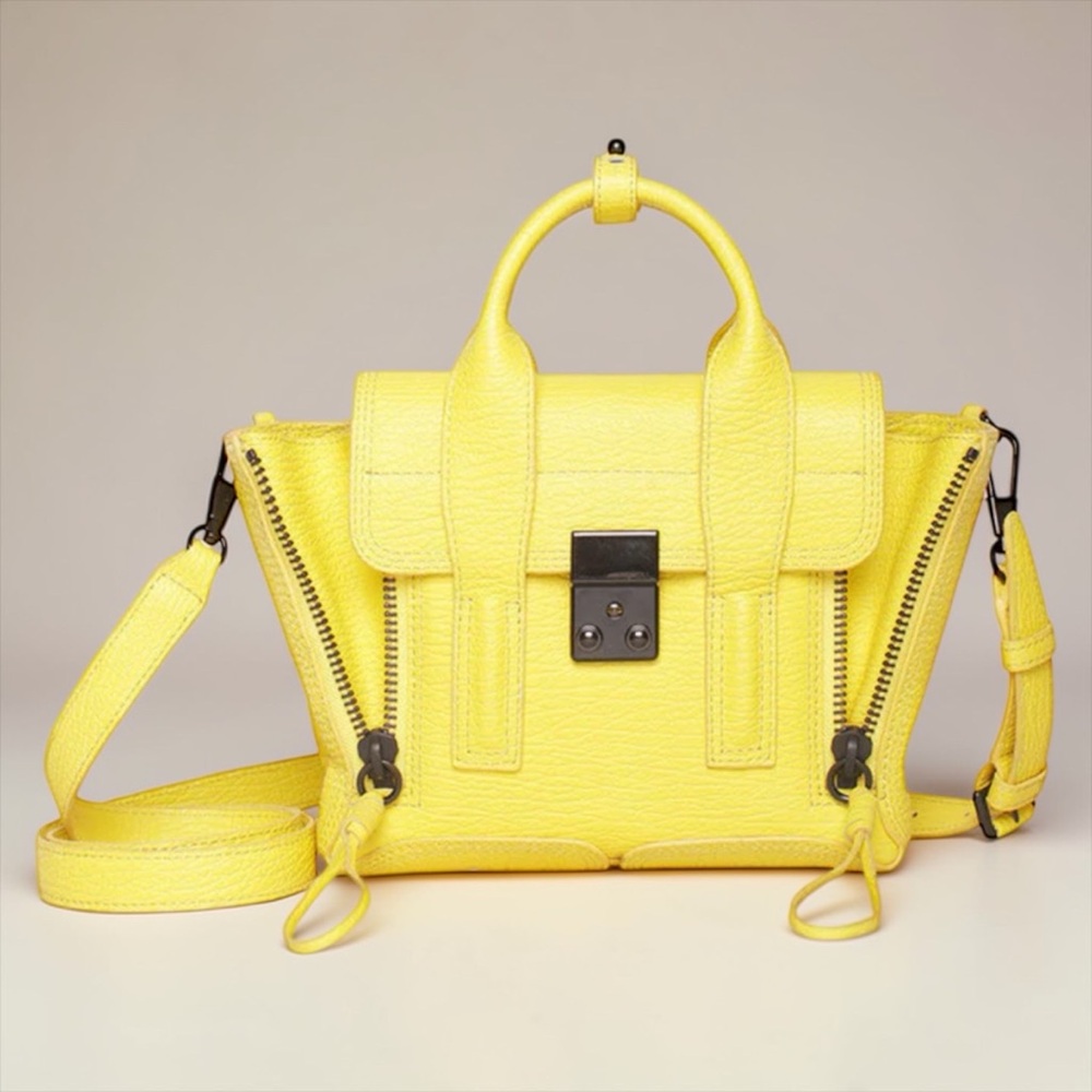 3.1 PHILLIP LIM | Yellow Pashli mini satchel bag - Boho Festival chic